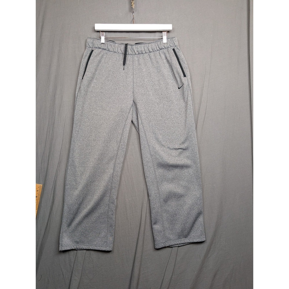 Nike Men's Therma-FIT Grey Training Pants Sweatpants Size Large